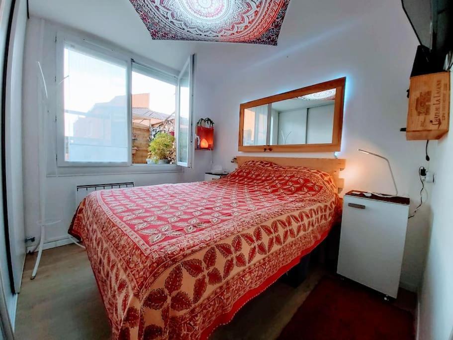 T2 Cosy A La Plage, Terrasse Vue Sur Mer Et Parking Privatif Narbonne Extérieur photo
